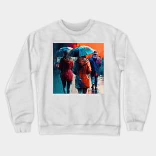 Living Life, In The Rain 2 Crewneck Sweatshirt